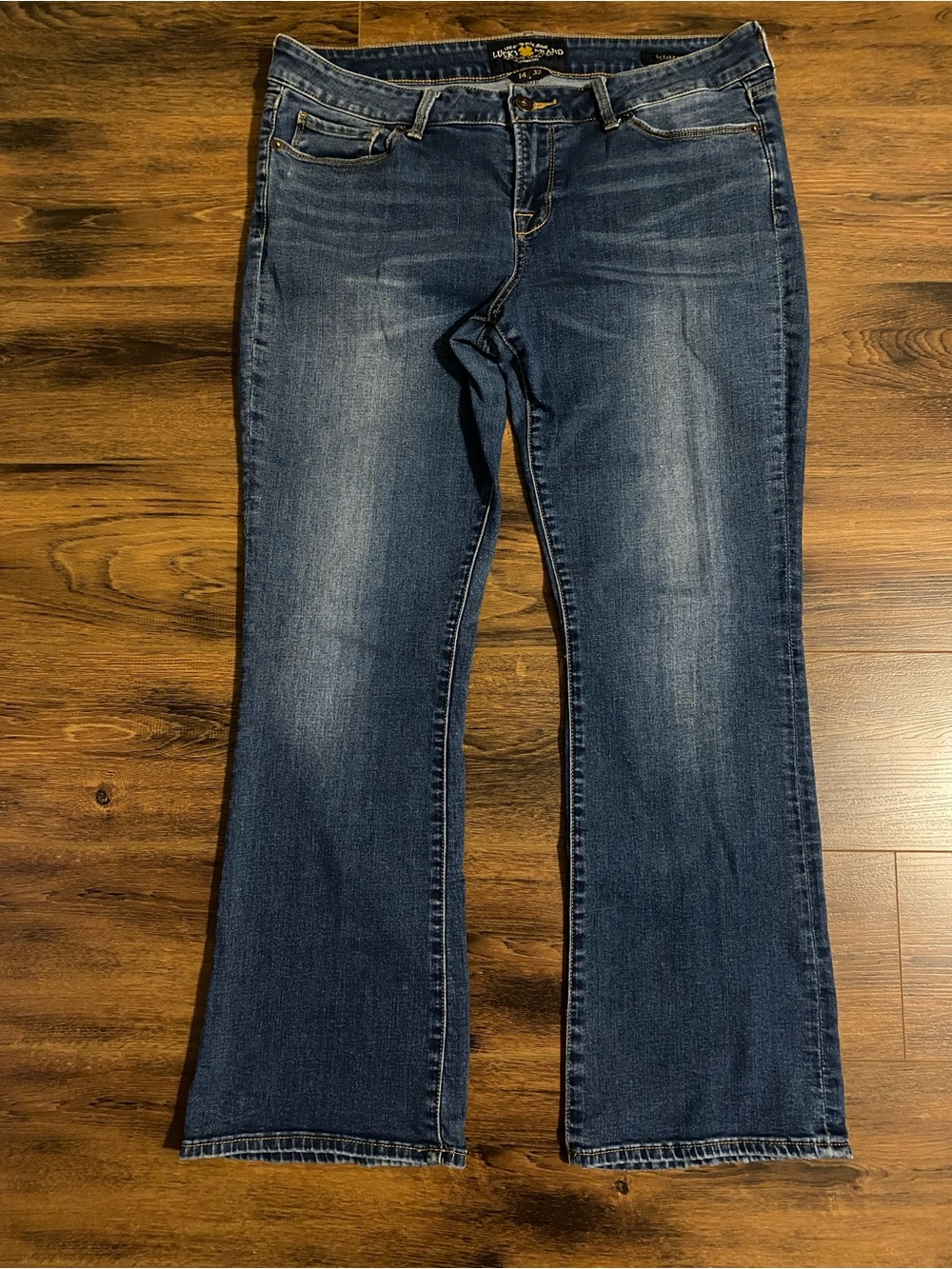 Lucky Brand jeans Lolita bootcut denim low rise size 14